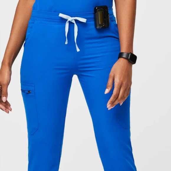Figs Pants & Jumpsuits Figs Yola Skinny Scrub Pants Royal Blue
